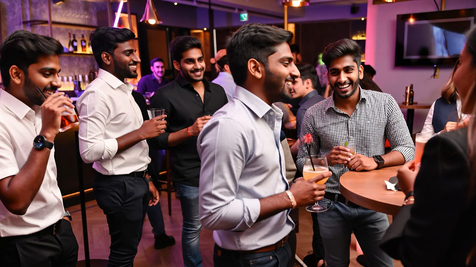 Founders at a mixer